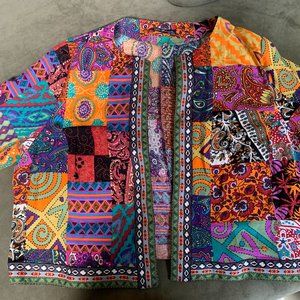 Emery Rose size 4x colorful jacket